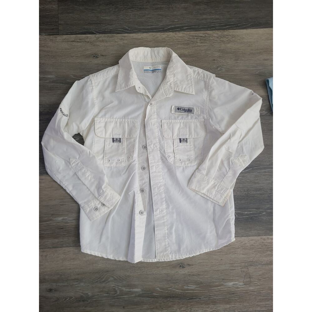 Kids Columbia PFG long sleeve fishing shirt